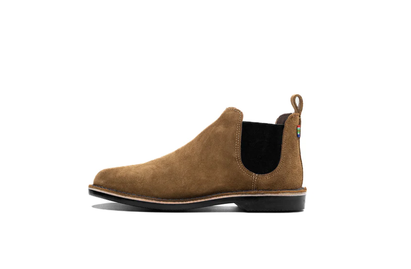 Veldskoen Chelsea Boot Safari (Black Sole)